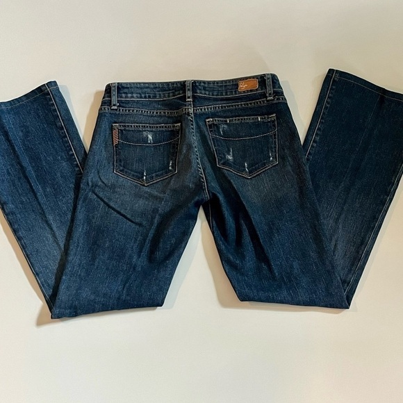 PAIGE Laurel Canyon Low Rise Bootcut Jeans Size 27 Y2K - Picture 7 of 15